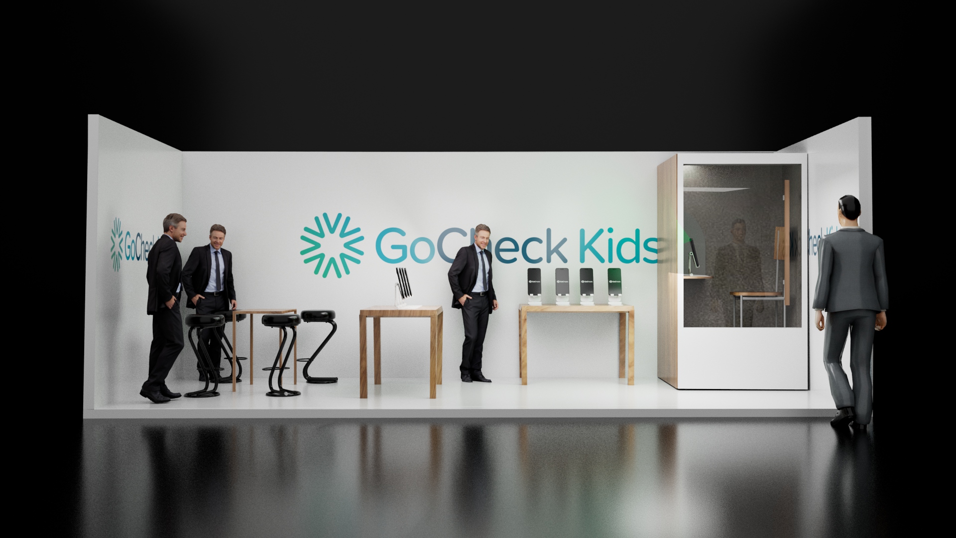 Booth of GoCheckkids